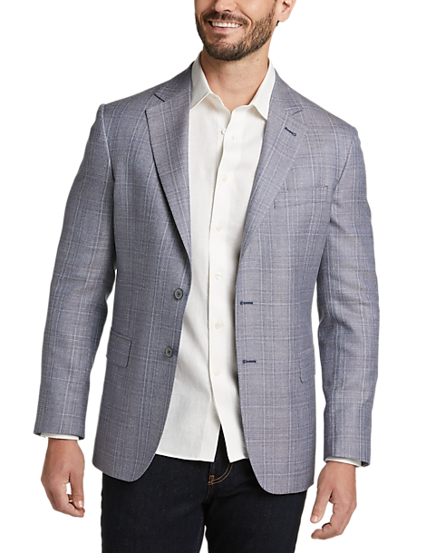 Joseph Abboud Modern Fit Sport Coat, Lavender Plaid