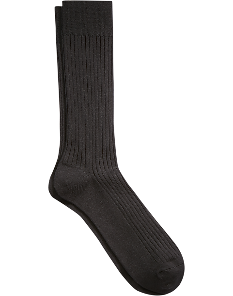 Joseph Abboud Soft Socks Black Lattice Socks, 1 Pair