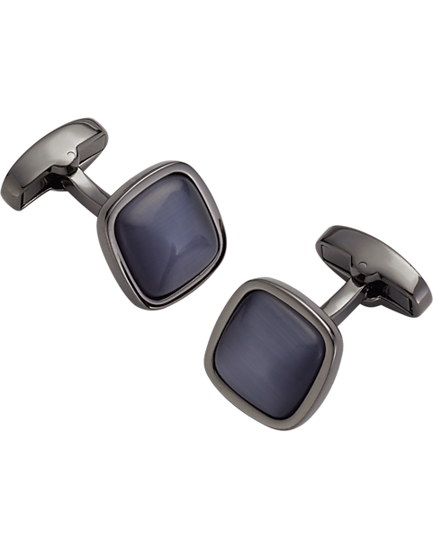 Joseph Abboud Catseye Stone Cufflinks, Navy Blue