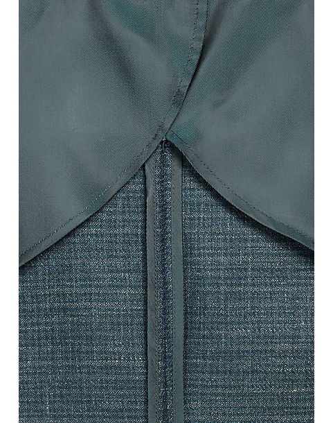  Joseph Abboud Slim Fit Sport Coat, Blue And Green Textured