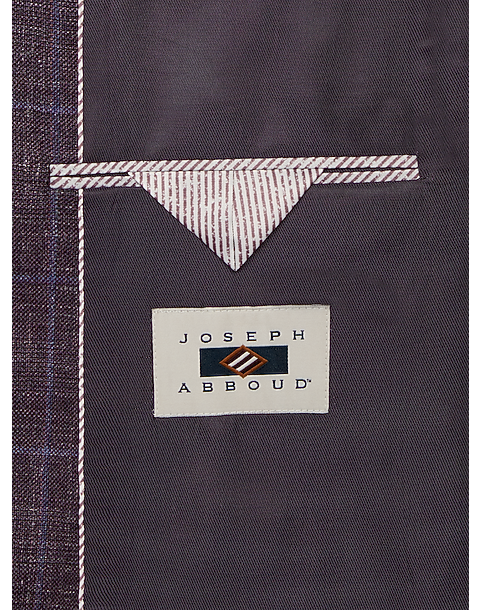  Joseph Abboud Slim Fit Sport Coat, Berry Plaid