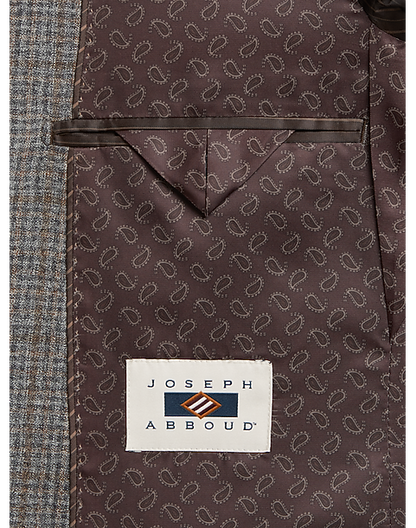  Joseph Abboud Modern Fit Sport Coat, Gray Check