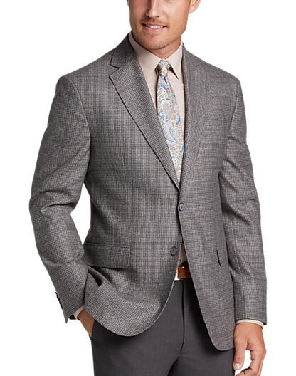  Joseph Abboud Modern Fit Sport Coat, Gray Check