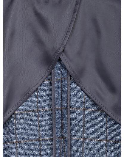  Joseph Abboud Modern Fit Sport Coat, Blue Windowpane Plaid