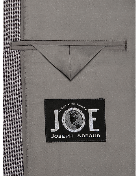  JOE Joseph Abboud Slim Fit Notch Lapel Sport Coat, Gray Tic