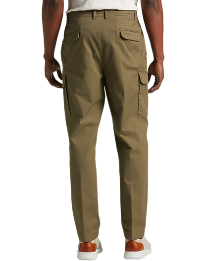  Joseph Abboud Modern Fit Cargo Pants, Cloud Silver