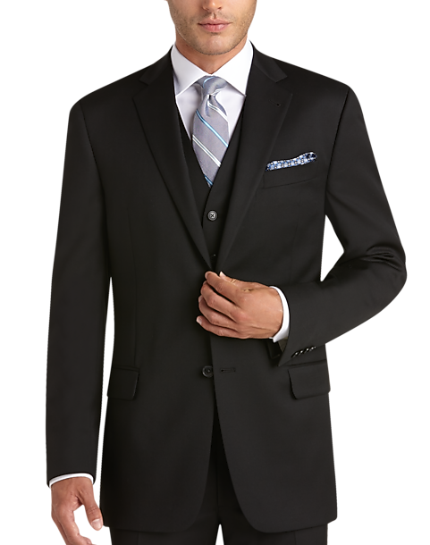  Joseph Abboud Modern Fit Suit Separates Coat, Black