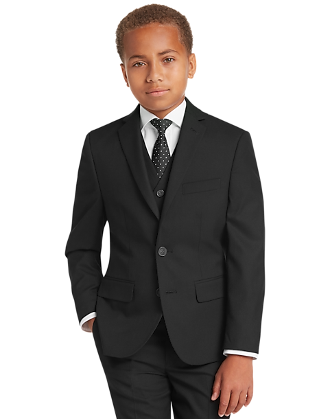  Joseph Abboud Boys Suit Separates Coat, Black