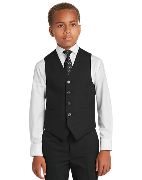  Joseph Abboud Boys Suit Separates Vest, Gray