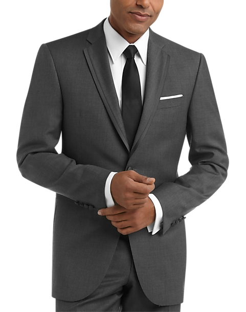  Joseph Abboud Black Label Slim Fit Wool Tuxedo, Gray