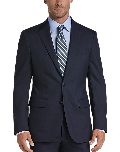  Joseph Abboud Modern Fit Suit Separates Coat, Blue Tic