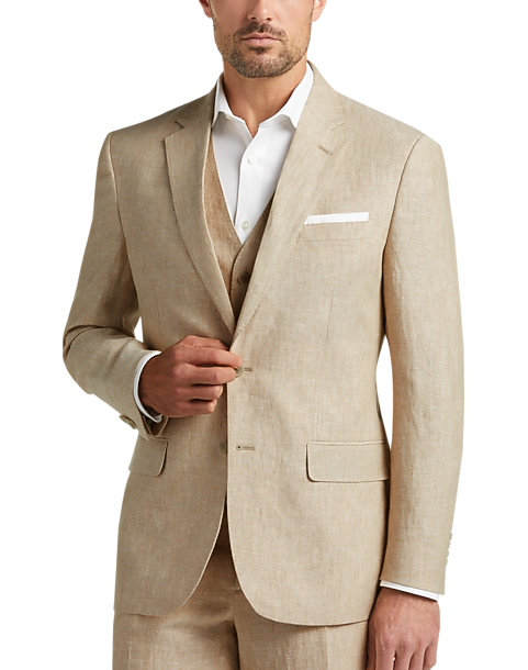  JOE Joseph Abboud Linen Slim Fit Suit Separates Coat, Tan