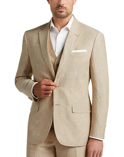  JOE Joseph Abboud Linen Slim Fit Suit Separates Coat, Tan
