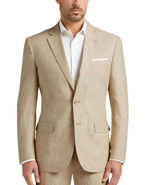  JOE Joseph Abboud Linen Slim Fit Suit Separates Coat, Tan