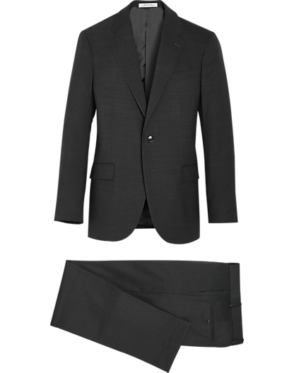  Joseph Abboud Charcoal Tic Slim Fit Suit Separates Coat
