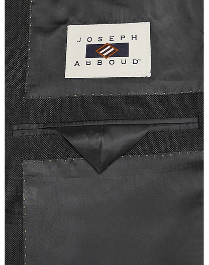  Joseph Abboud Charcoal Tic Slim Fit Suit Separates Coat