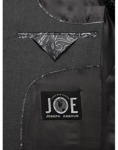  JOE Joseph Abboud Charcoal Gray Executive Fit Suit
