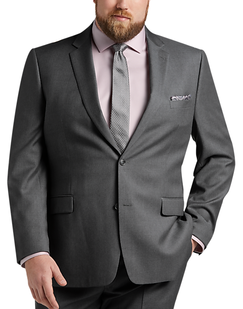  JOE Joseph Abboud Charcoal Gray Executive Fit Suit