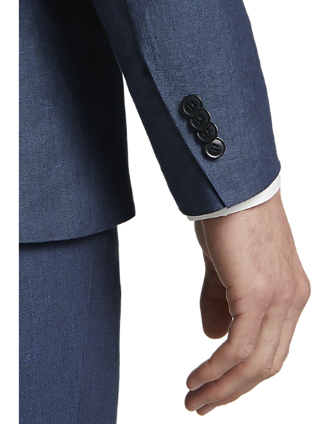  JOE Joseph Abboud Linen Slim Fit Suit Separates Jacket, Light Blue