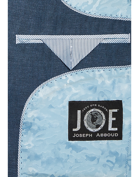  JOE Joseph Abboud Linen Slim Fit Suit Separates Jacket, Light Blue