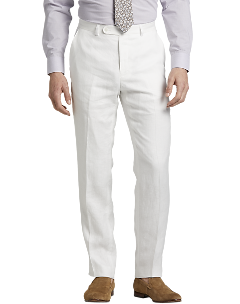  JOE Joseph Abboud Linen Slim Fit Suit Separates Vest, Light Gray