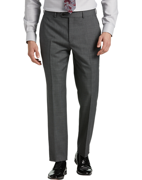  Joseph Abboud Classic Fit Suit Separates Dress Pants, Gray Sharkskin