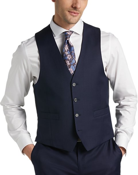  Joseph Abboud Classic Fit Suit Separates Vest, Navy