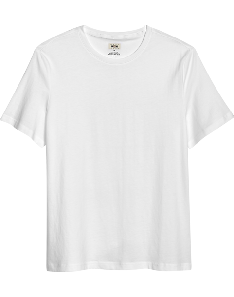  Joseph Abboud Modern Fit Luxe Cotton Jersey Knit Crew Neck T-Shirt, White