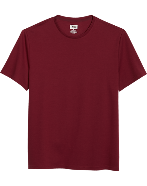  Joseph Abboud Modern Fit Luxe Cotton Jersey Knit Crew Neck T-Shirt, Brick