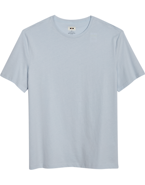  Joseph Abboud Modern Fit Luxe Cotton Jersey Knit Crew Neck T-Shirt, Light Blue