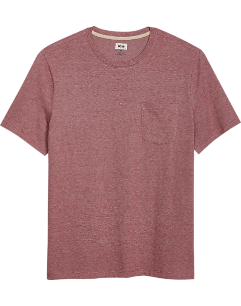  Joseph Abboud Modern Fit T-Shirt, Brick Stripe