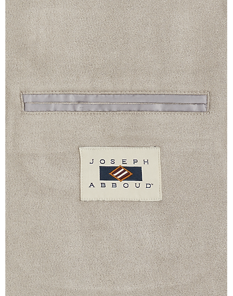  Joseph Abboud Modern Fit Ultrasuede Sport Coat, Light Gray