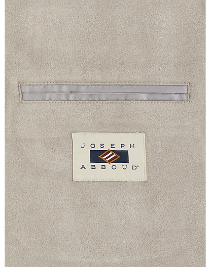  Joseph Abboud Modern Fit Ultrasuede Sport Coat, Light Gray
