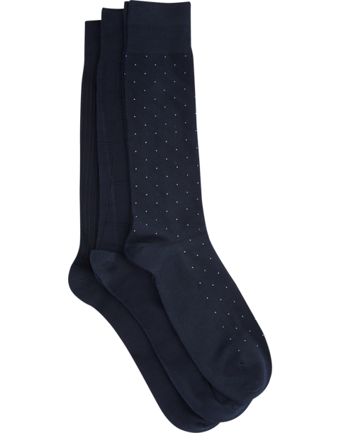  Joseph Abboud Charcoal King Size Socks, 3-Pack