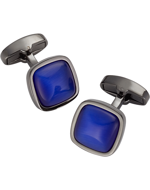  Joseph Abboud Catseye Stone Cufflinks, Blue