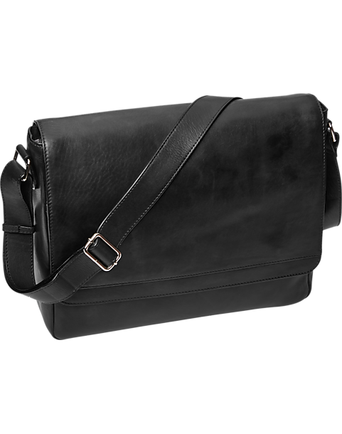  Joseph Abboud Messenger Style Briefcase, Black