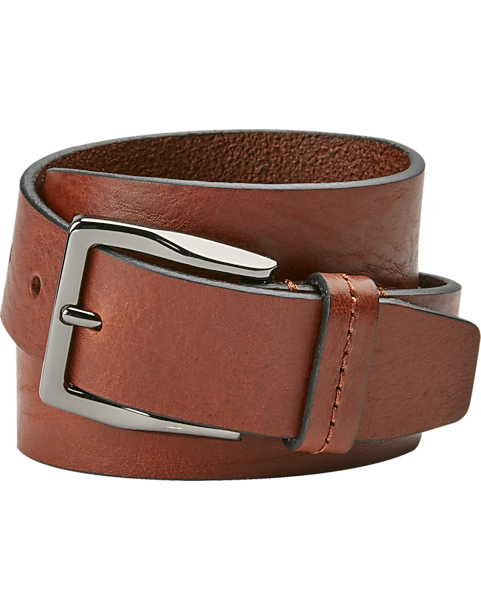  Joseph Abboud Leather Belt, Brown