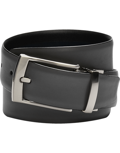 Joseph Abboud Reversible Leather Belt, Blue