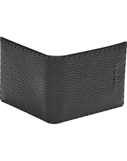  Joseph Abboud Bi-Fold Pebbled Leather Wallet, Brown