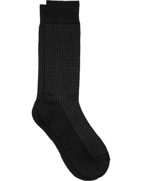  Joseph Abboud Socks, Black Micro Dots