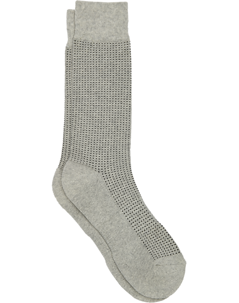  Joseph Abboud Socks, Gray Micro Dots